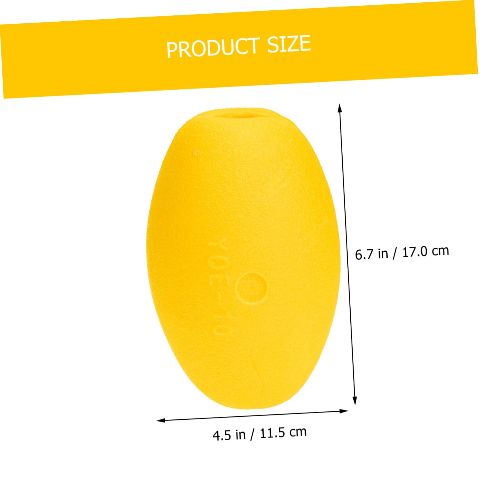 Mikikit Floating Ball Fishing Marker Buoys Fishing Buoy Floating Buoy Boat Floating Fishing Float Floating Buoy Floaters for Buoys for Lake Float Fishing Floats Balls Yellow