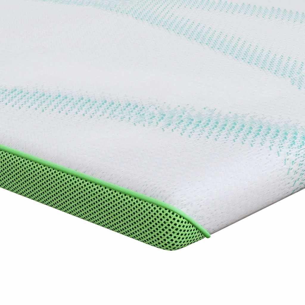 Matratzenauflage 80x200 cm Polyester Jacquard | Weich, Atmungsaktiv, Modernes Design, Pflegeleicht mit Feuchtem Tuch