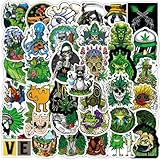 Lot de 100 autocollants Doodle, autocollants en vinyle imperméable, pour tasse bagages mot...