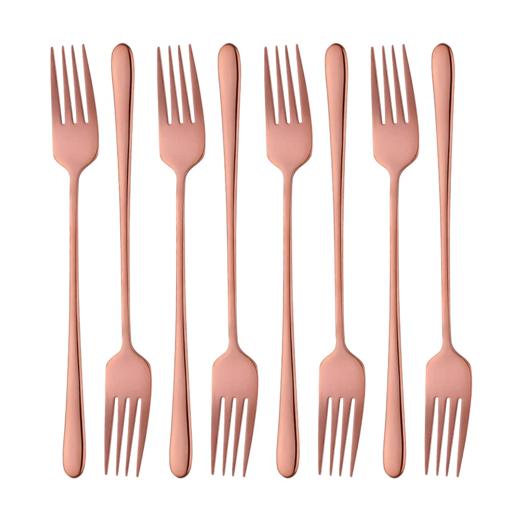 Stainless Steel Salad Forks - Set of 8 -12
