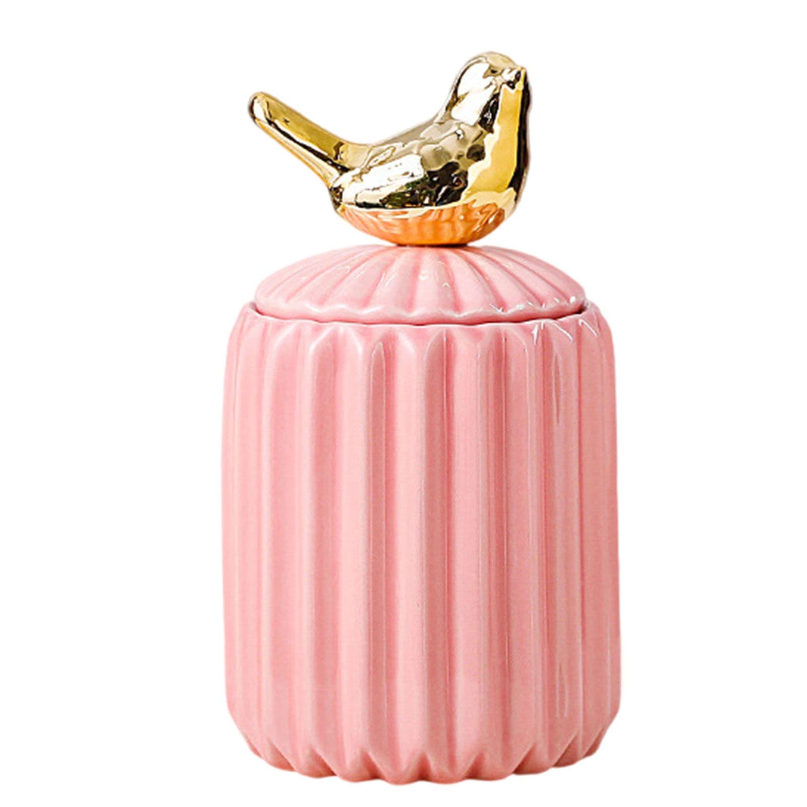 Urn, Beautiful Tiny Keepsake Urns - Suitable for Cemetery Burial or Niche(Bird)