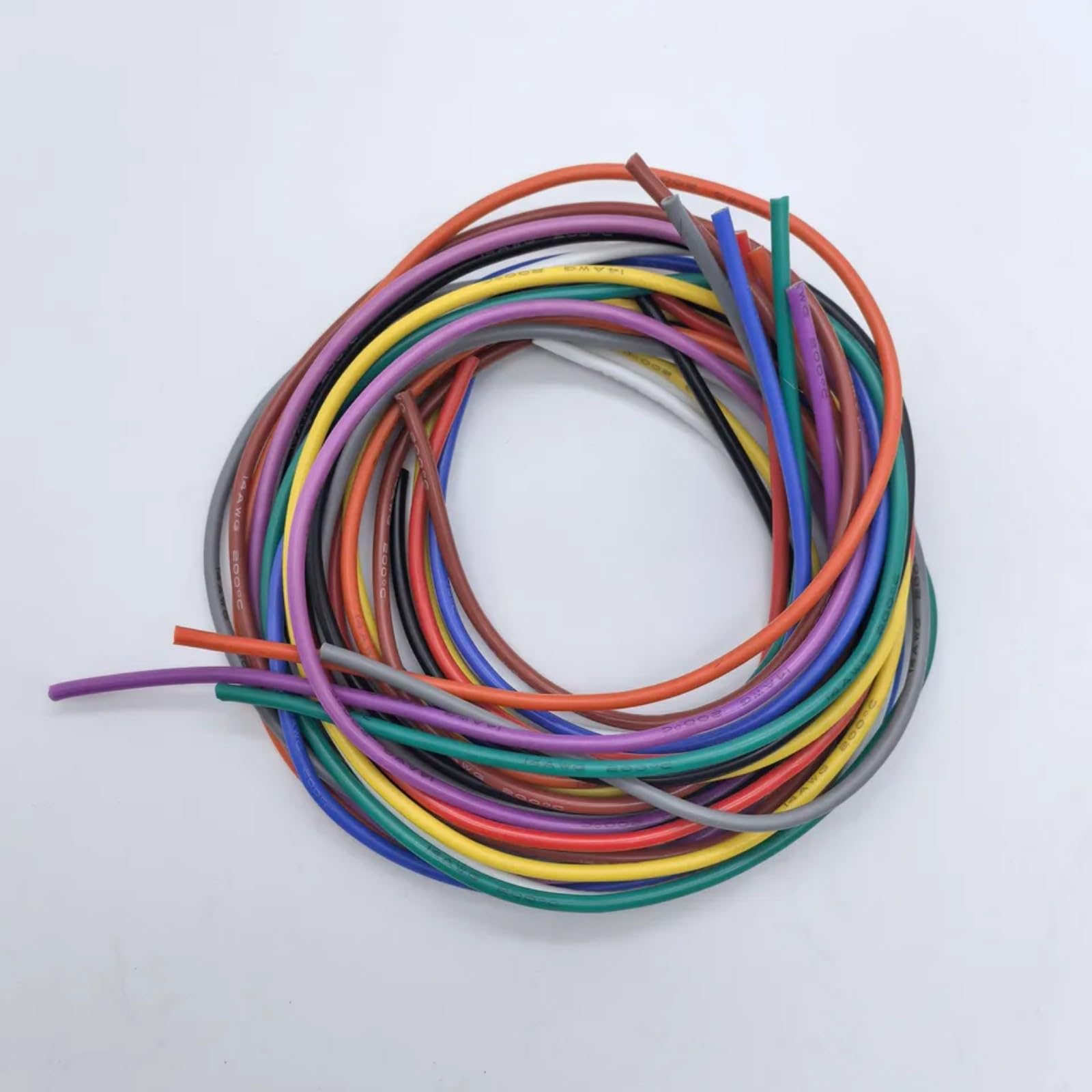 Kabel elektryczny 16-30AWG16.4-164 stopa (pomarańczowy; 20 m; 30 AWG)