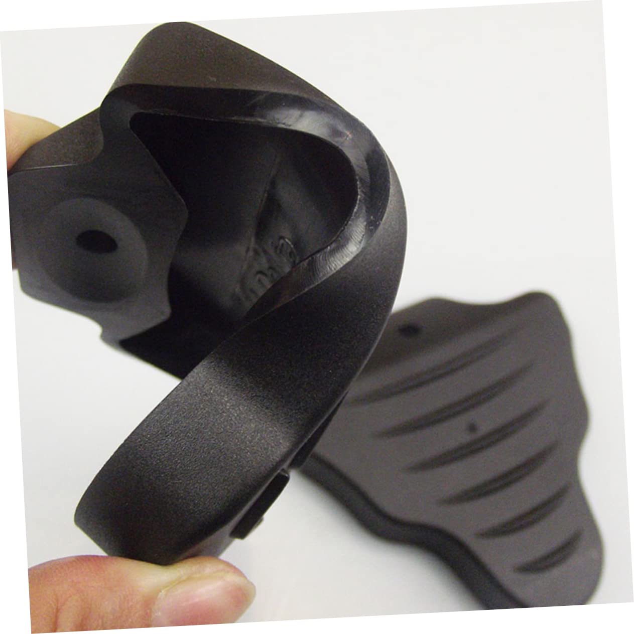 BESPORTBLE 3paia Copertura Protettiva Per Tacchetti Da Bici Design Antiscivolo Accessori Pratici Per Pedali Auto-bloccanti Compatibile Con Tacchetti Fissi e Flottanti Nero