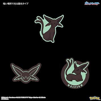 Gourmandies Pokemon Luminous Mobile Sticker Effy PKE-02C