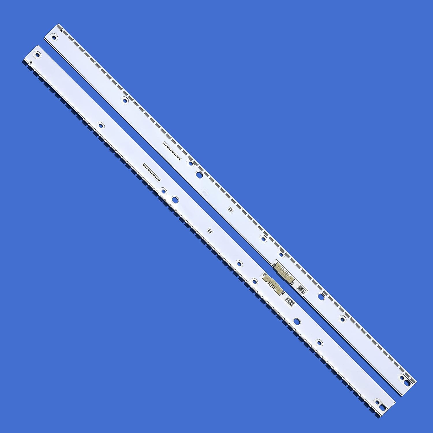 TV LED Backlight 2PCS LED Strip Light For Samsung UE55KU6670 UN55MU7000 UE55MU6400 UE55KU6500 BN96-39595A 39596A BN96-39601A 39602A easy to install