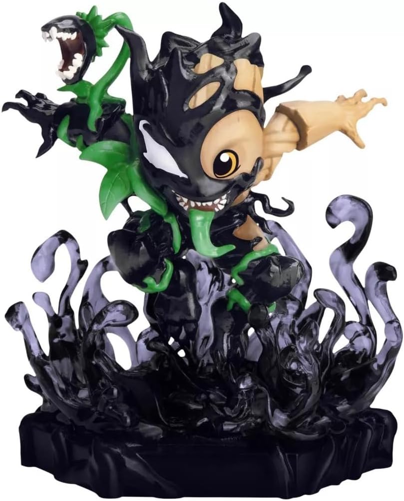 Marvel Maximum Venom: Venomized Groot MEA-018 Mini Egg Attack Figure, Multicolor