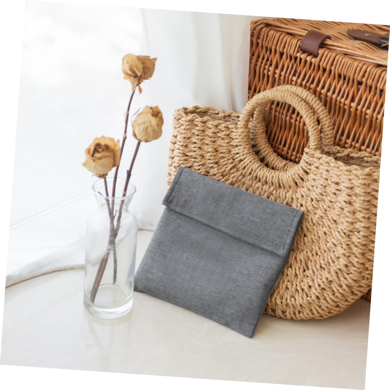 2juegos Bolsas De Almacenamiento Reutilizables De Comida Snack Lavables y Autoadhesivas Verde Rosa para Snacks y Comidas Infantiles