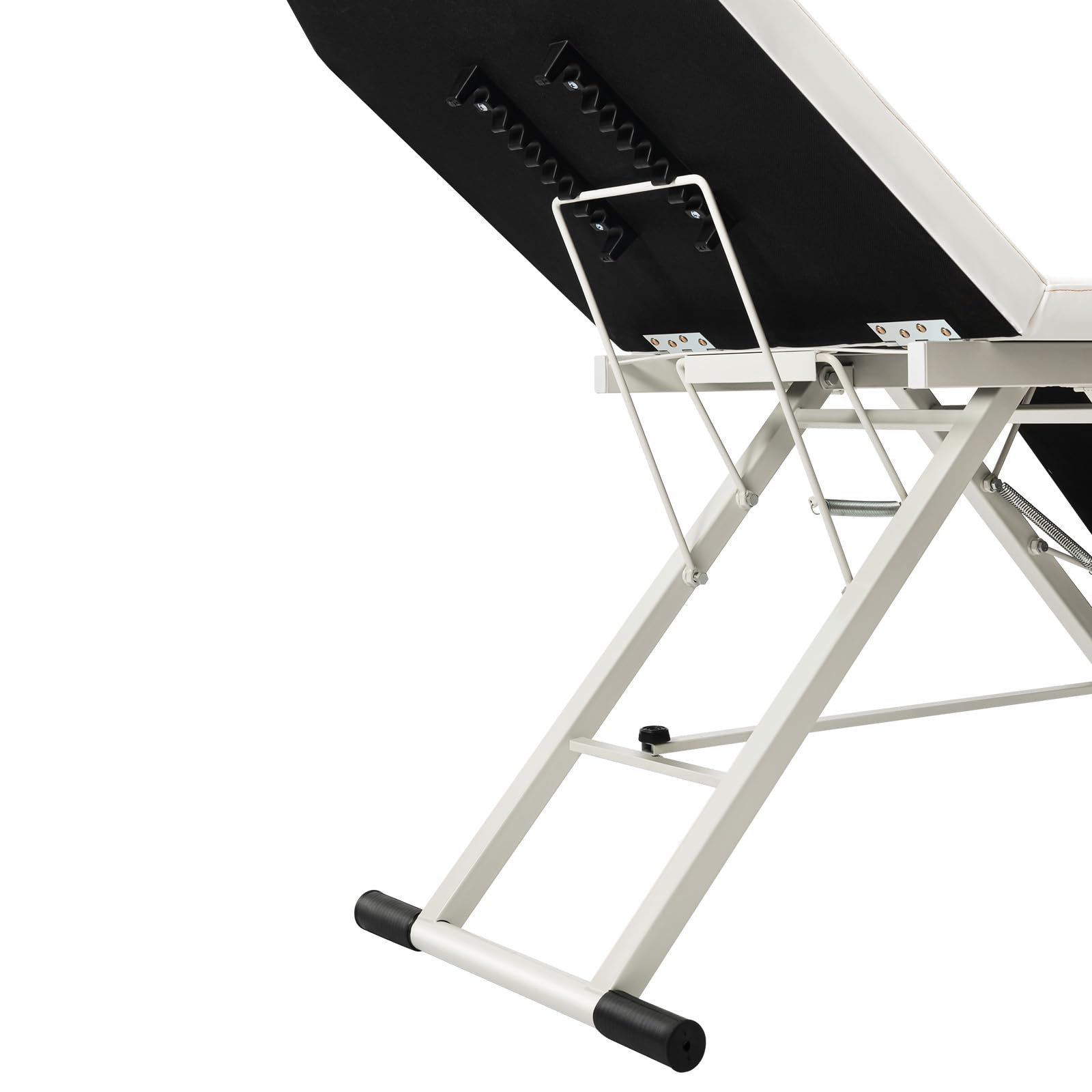 Lettino da massaggio da salone, pieghevole, portatile, per massaggi, professionale, per cosmetici, letto con poggiatesta, colore bianco, per spa, salone, tatuaggi di bellezza