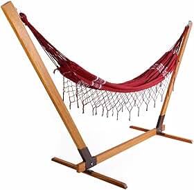 Suporte de Madeira Para Rede de Descanso
