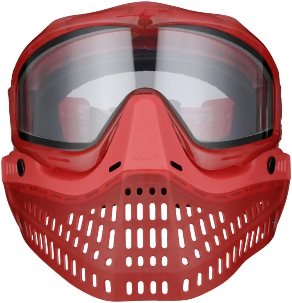 JT Spectra Proflex LE Ice Birthstone Goggle Mask w/PBB Barrel Plug - July Ruby