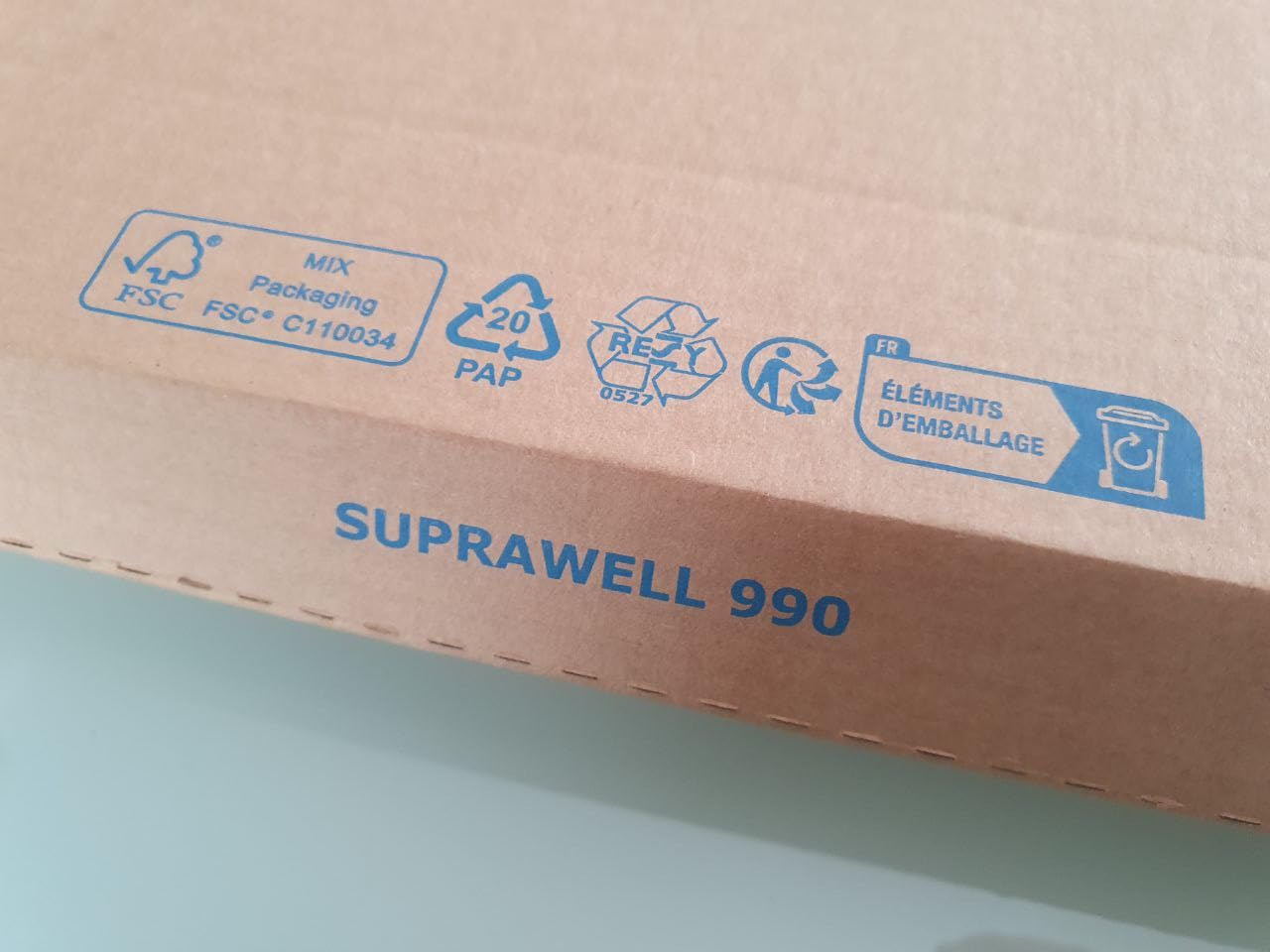 25 St Suprawell SW990 DIN A2 Versandtaschen 665x490 mm aus feiner Wellpappe