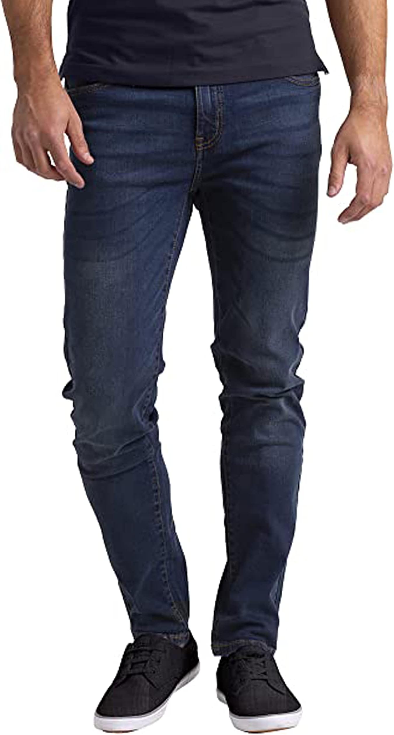 westAce Mens Flex Jeans Stretch Skinny Relaxed Slim Fit Casual All Waists Denim Pant