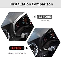 Vista 2 de RT-TCZ Cubierta de fibra de carbono para salpicadero, marco de velocímetro, decoración interior accesorios para Chevrolet Chevy Camaro 2016-2023