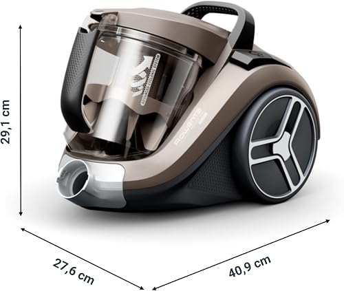 Rowenta Compact Power XXL Animal Aspirateur sans sac, Moteur basse consommation 900W max, Haute filtration, Bac à poussière 2,5L, Compact, RO4B50EA, Cigarillo - 7