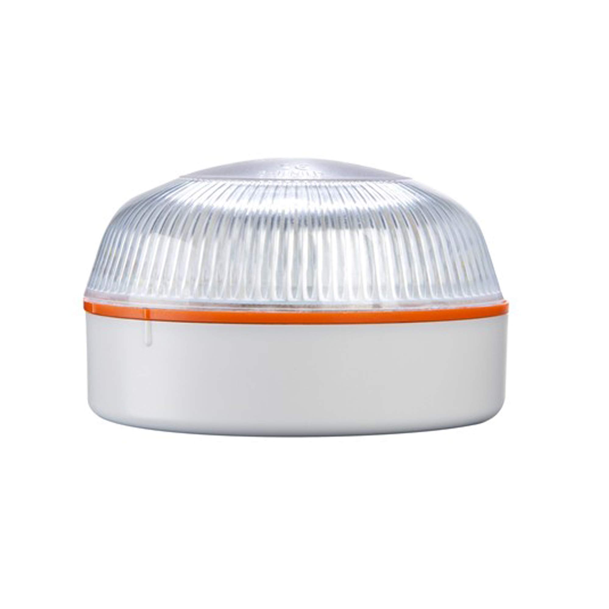 HELP FLASH Luz de Emergencia autónoma, Señal de preseñalización de Peligro y Linterna, Homologada, Normativa DGT, V16, con Base imantada, Activación automática, Hecho en España, 2 Unidades
