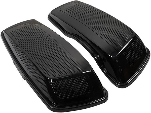 ZXMOTO Saddlebag Speaker Lids for Harley 2014-2023 Touring Electra Road Glide,Dual 6x9 Saddlebag Speaker Lids for 2014-UP Touring Road King Street Electra Glide