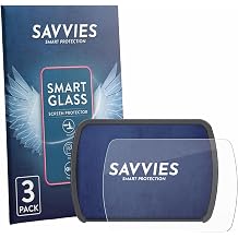 Savvies 3 Pack Tempered Glass Film compatible with Motocaddy M7 Remote Electric Trolley 2026 9H Screen Protector, HD-Clear, Bubble-Free, Anti-Scratch