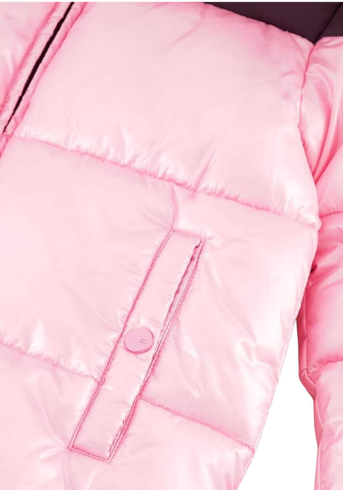 Champion Legacy Outdoor G (405041) - Wr Woven Nylon Cirè 37gr Hooded Giacca Bambine e ragazze (Pacco da 1)