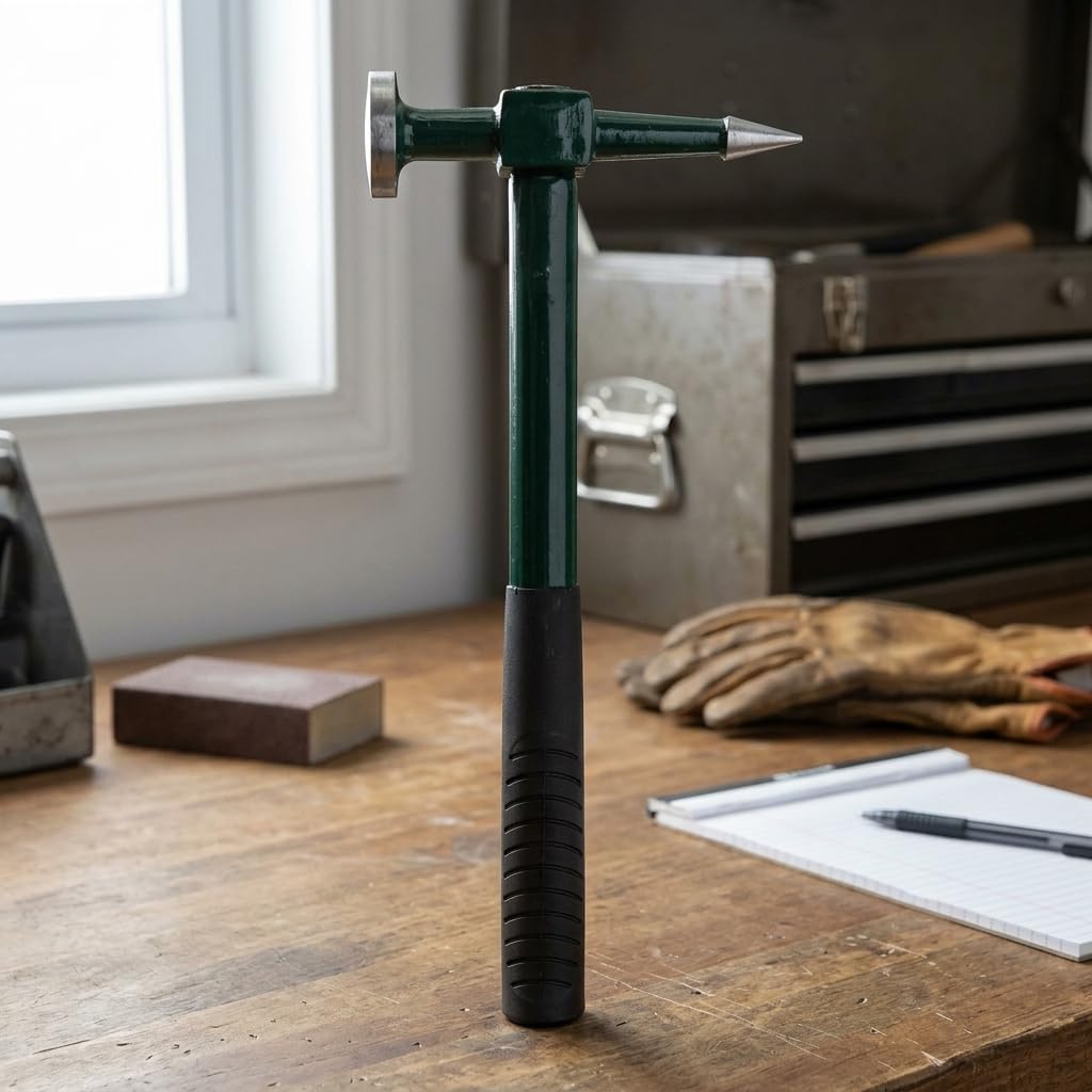 Sheet Metal Hammer Body Hammer with Alloy Steel Ergonomic Grip