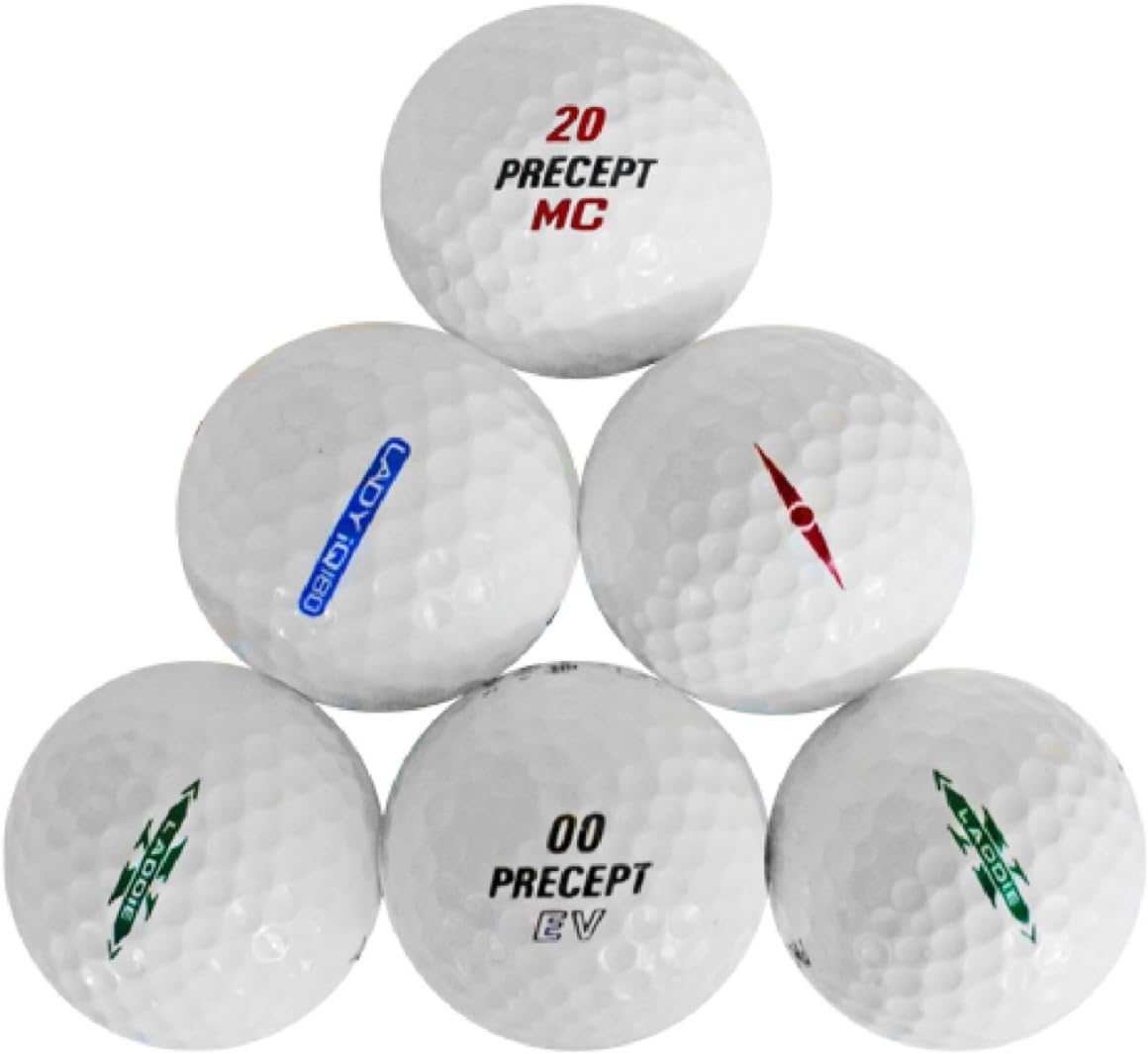 Precept Mix AAAAA Pre-Owned Golf Balls