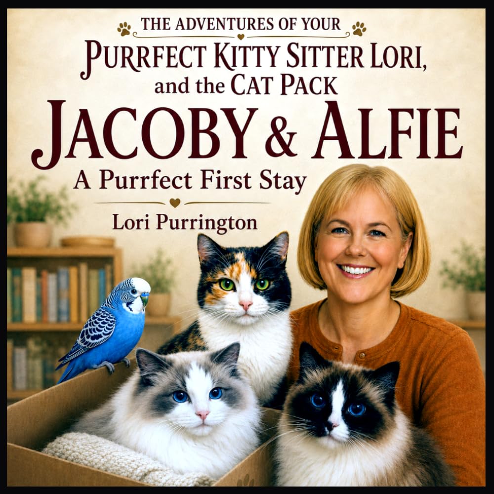 THE ADVENTURES OF YOUR PURRFECT KITTY SITTER LORI, and the CAT PACK - JACOBY & ALFIE: A Purrfect First Stay