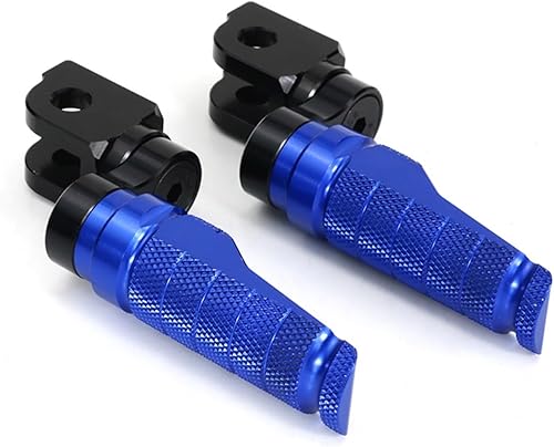 Miniatura 4 de jfqm - Reposapiés delantero de motocicleta para Suzuki DL650 Vstrom GSR600 GSXR600 GSXR 750 GSXR1000 GSXS125 GSX-S1000 SV650 Katana (color negro)