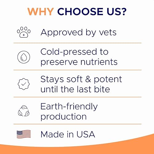 Miniatura 20 de Aceite de pescado Omega 3 para perros (360 unidades) – Masticables para la piel y el pelaje – Alivio de la piel seca y con picazón + apoyo alérgico