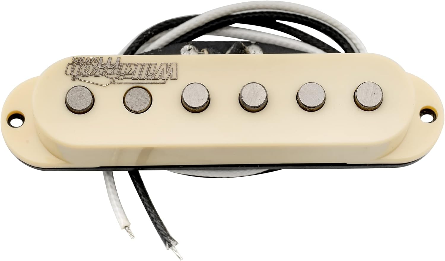 Wilkinson Vintage 60's Staggered Alnico 5 Single Coil Neck Pickup for Strat Style Electric Guitar, Cream