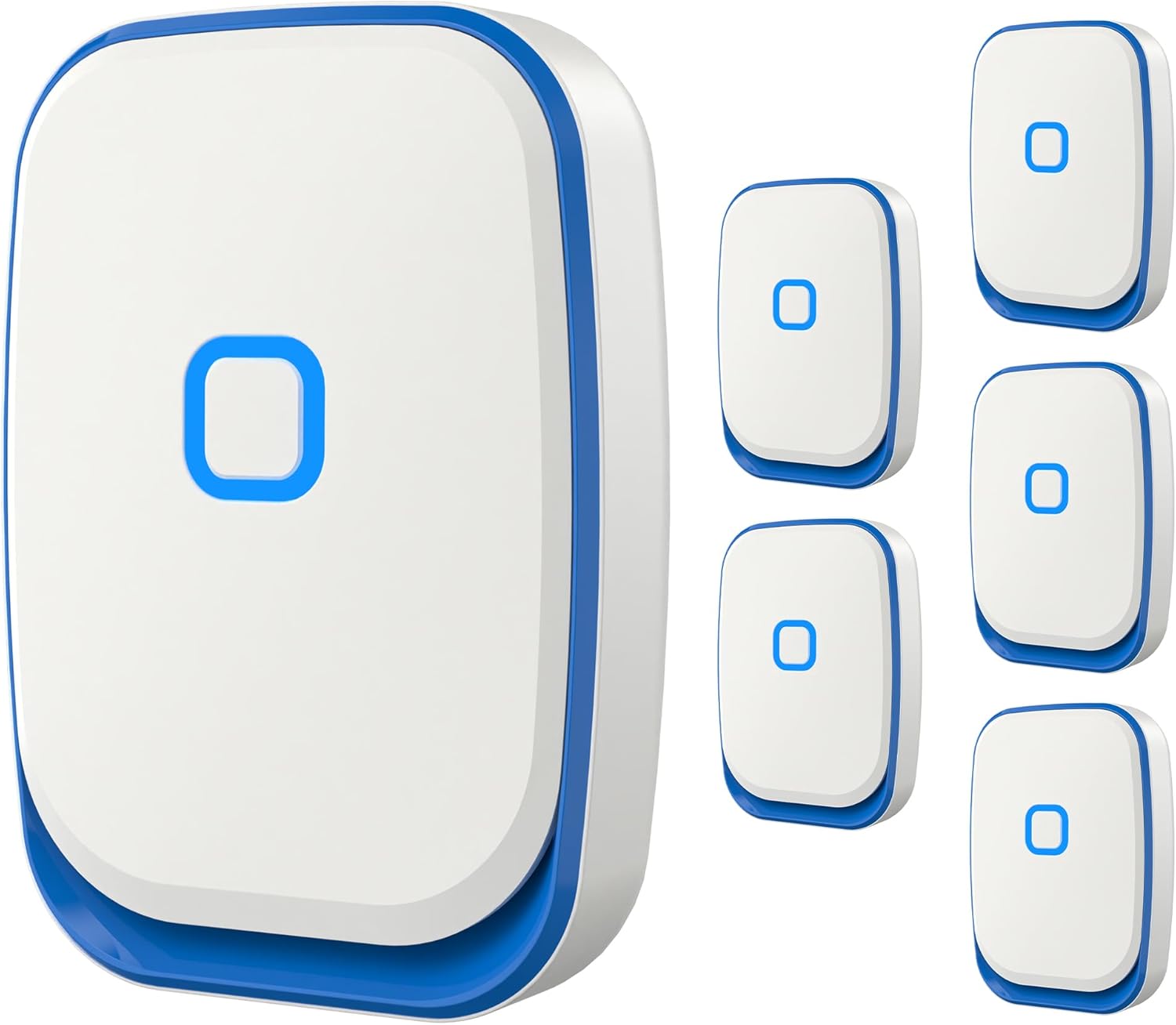 Plug-in Negative Ion Air Purifier/Household Air Purifier/Negative Ion Purification System/ 100 Million ions/hr, Filterless & Silent,for Living Room, Bedroom, Pet Odors, Smoke Dust(White, 6-Pack)