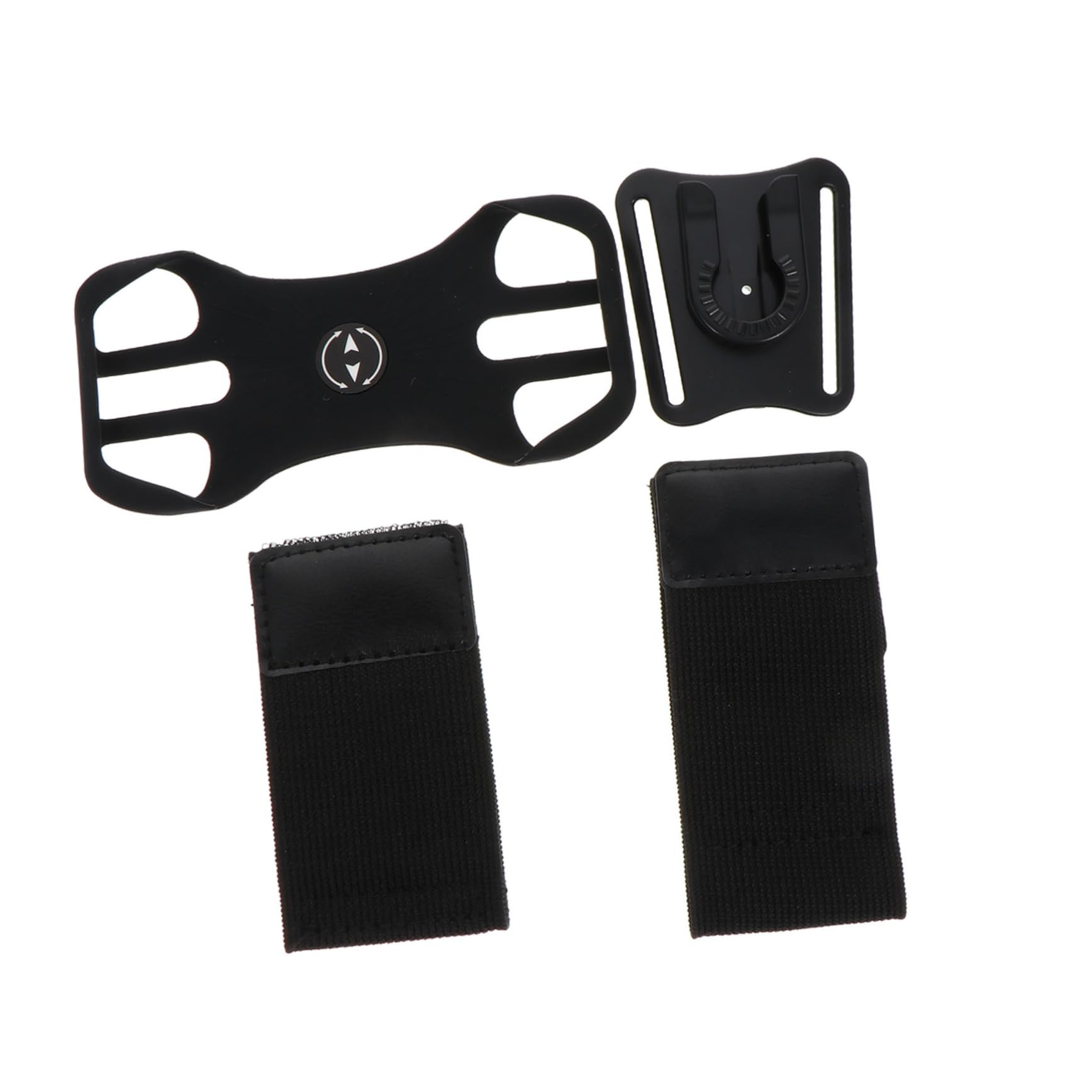 Gadpiparty 2sätze Detachable Sport Handyarmtasche Wasserdichter Handytasche Für Joggen Radfahren Und Fitness Atmungsaktives Material Verstellbar Schwarz