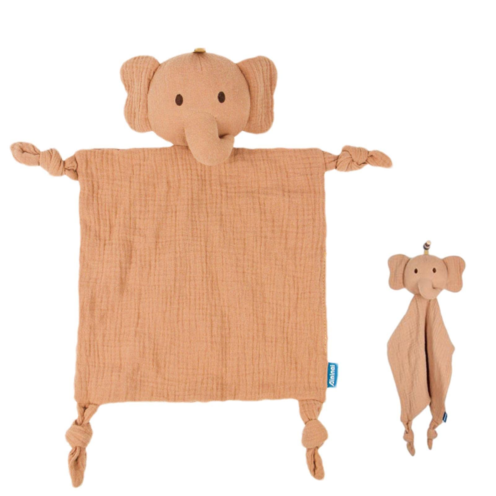 Rurunklee Security Blanket Baby, Baby Security Blanket For Unisex, Cotton Muslin Baby Lovey, Soft & Breathable Lovie Baby For Boys And Girls, Baby Snuggle Toy Baby Stuffed Animal