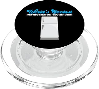 Worlds Coolest Refrigerator Clean Out Your Refrigerator Day PopSockets MagSafe PopGrip for iPhone