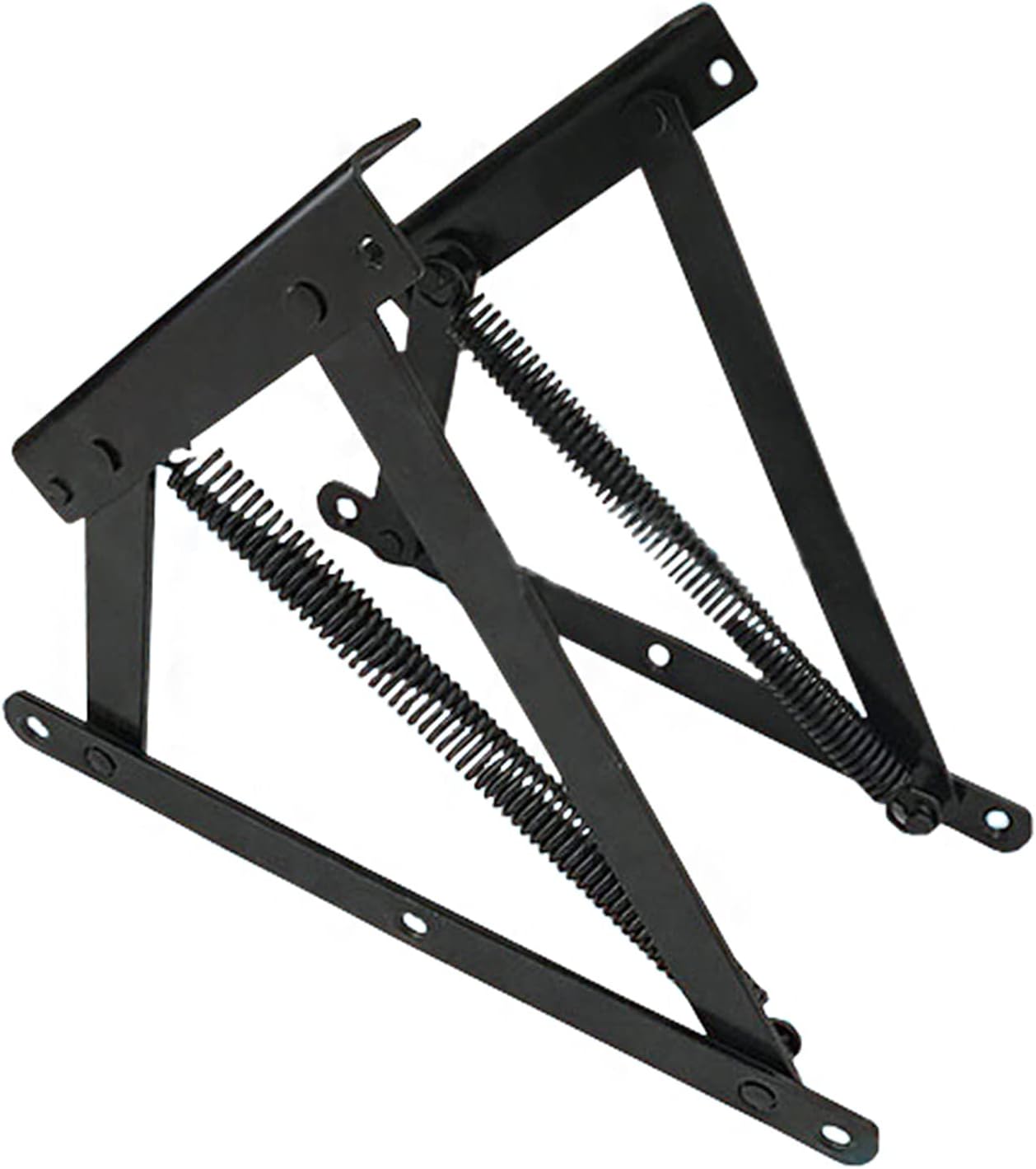 KAFENDA 1pair of Bed Box Hinges Sofa Bed Storage Lift Hinge Spring Mechanism for hinged recliners and beds with Bed Boxes (Spring Hinge)…