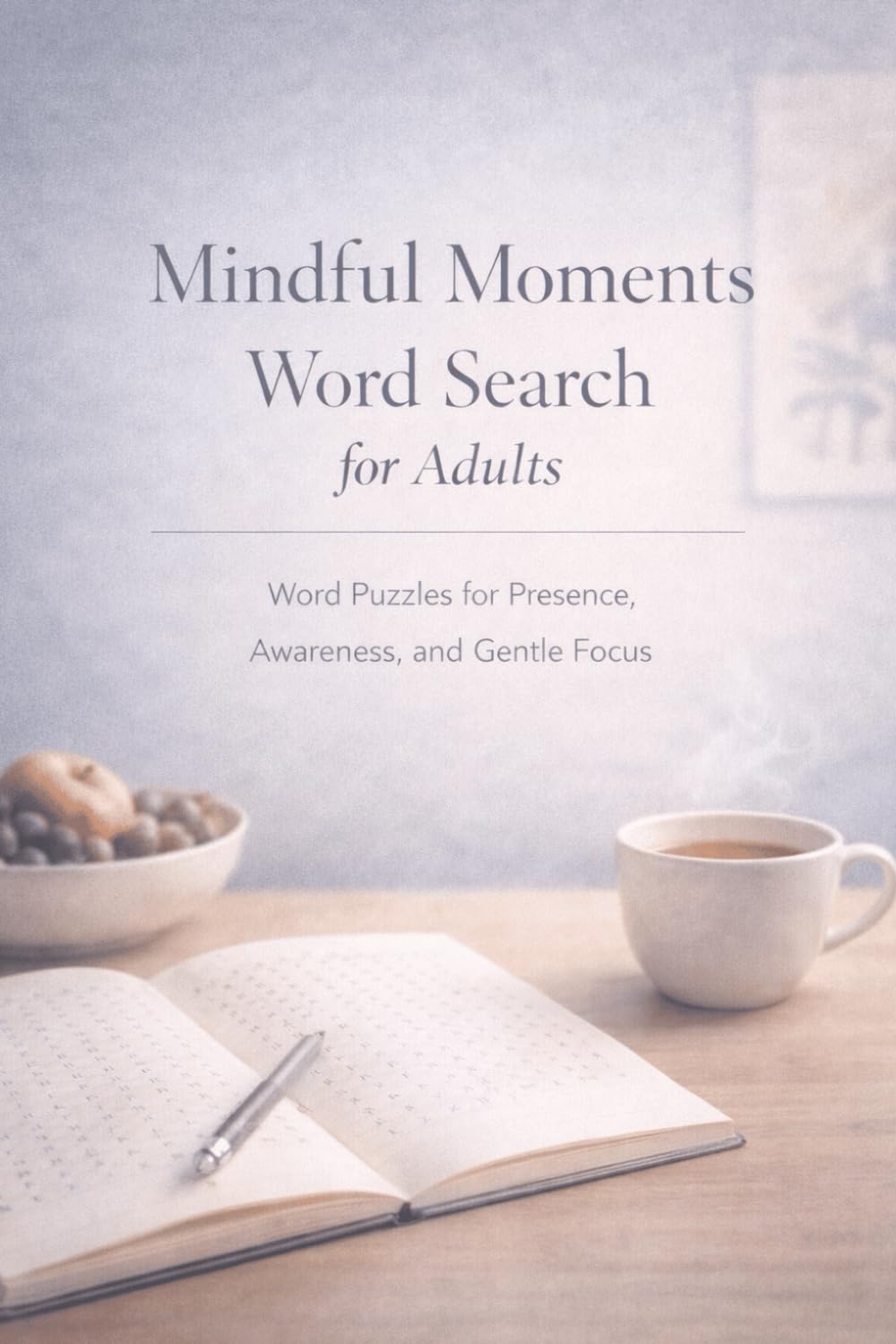 Mindful Moments Word Search for Adults: Word Puzzles for Presence, Awareness, and Gentle Focus