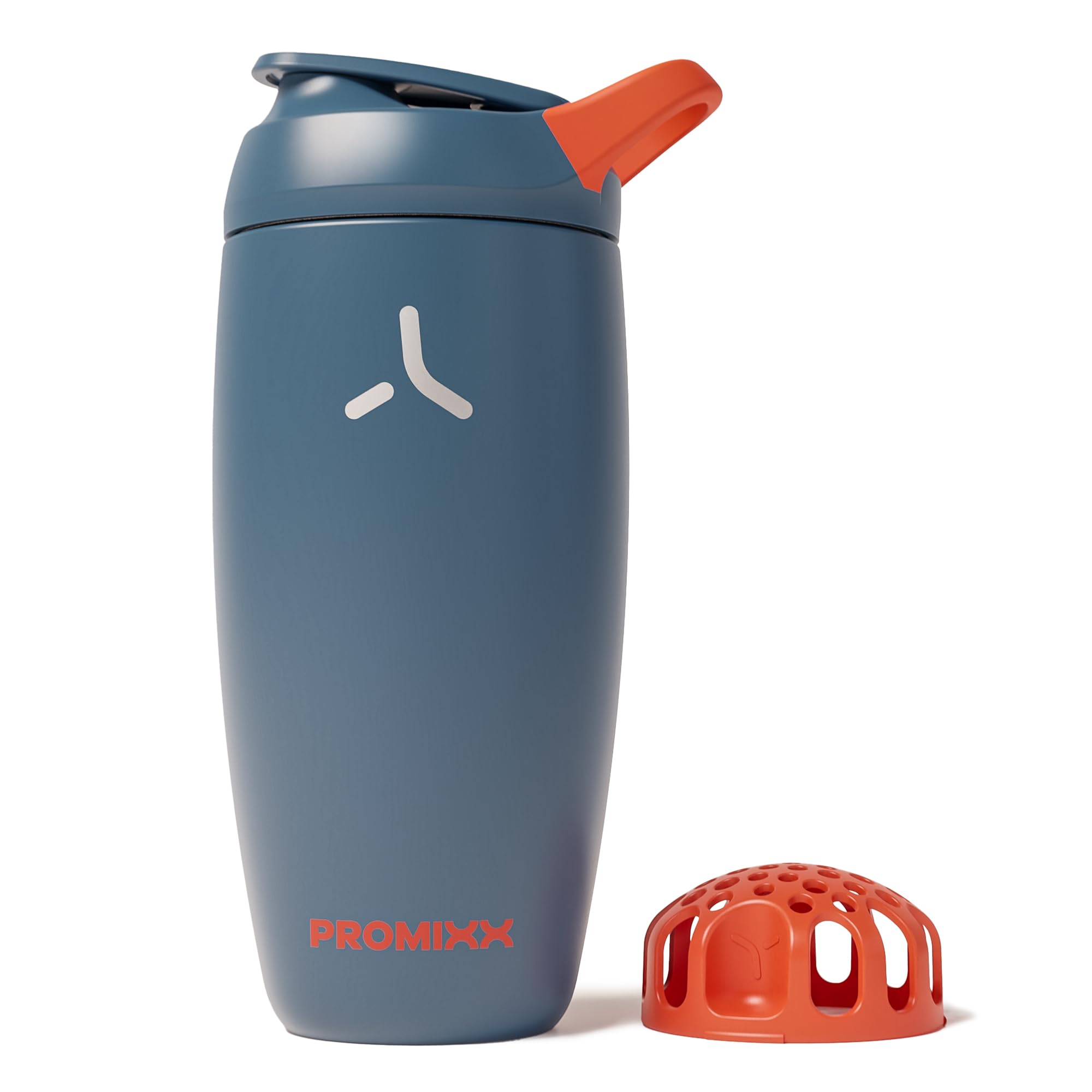 PROMIXX Pursuit Insulated Steel Shaker Bottle 18oz, Midnight Blue Midnight Blue 18oz