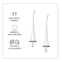 Vista 4 de Puntas de repuesto para poseidón y irrigador oral profesional de ToiletTree Products. Paquete doble