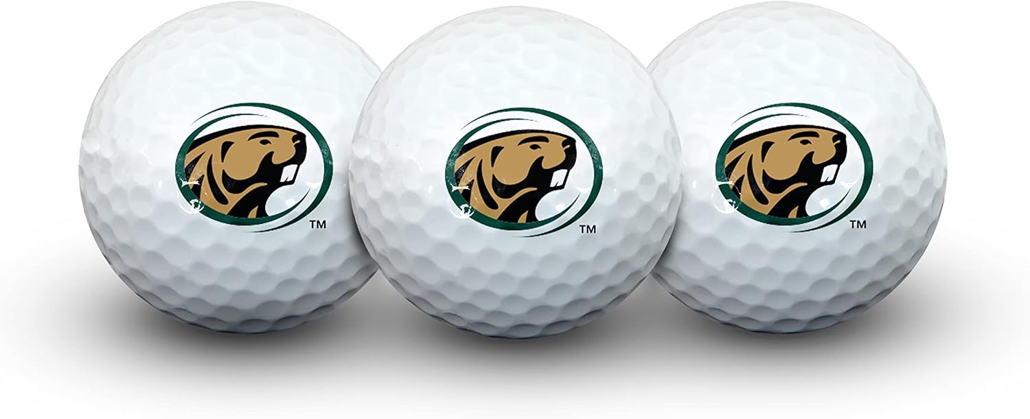 Team Effort NCAA Unisex-Adult Golf Ball Pack of 3 NCAA