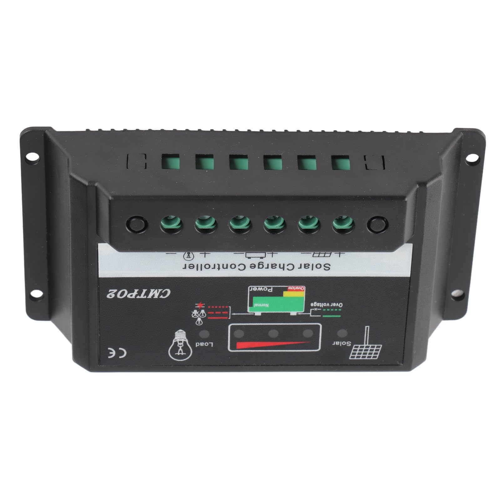Regolatore di carica per pannello solare di sicurezza portatile 30A 12/24V