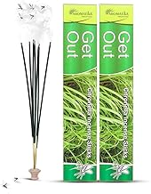 Aromatika Get Out 240 Mosquito Repellent Incense Sticks, Natural and Herbal Citronella Agarbatti Pack | Machar Agarbatti | Anti- Mosquito | Burn Time- 45 mins Approx