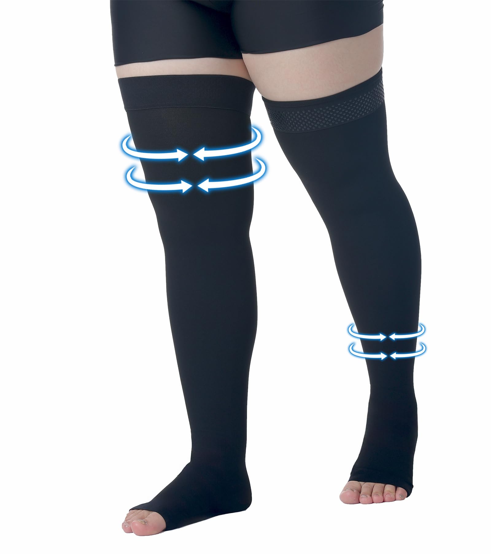 MGANG Thigh High Compression Stockings