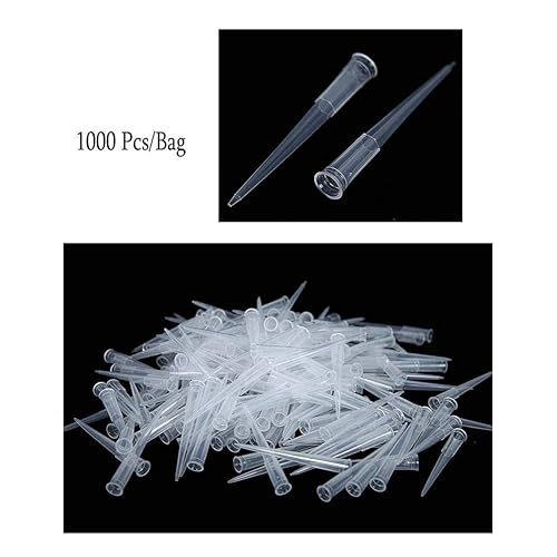 Miniatura 5 de Puntas de pipeta 200ul - Puntas de pipeta universales - Blanco claro, 1000 unidsbolsa