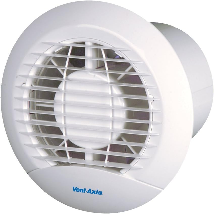 Vent-Axia 427282 100mm Axial Bathroom/Toilet Fan with Timer, 230 V ...