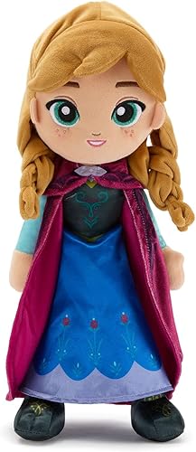 Miniatura 38 de Disney Store Muñeca de peluche oficial de princesa, Aurora de la Bella Durmiente, mediana de 14 pulgadas, suave felpa con características bordadas