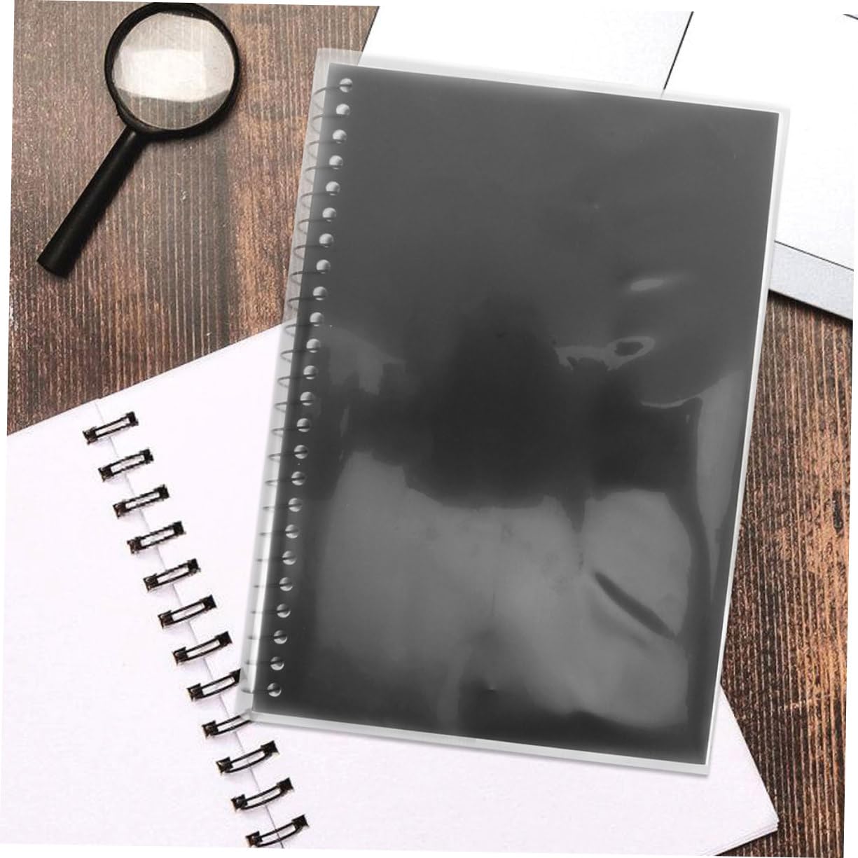 40 Piezas Unidades Funda Protectora para Libros Funda Transparente para Cuadernos y Resistente para Oficina y Escuela