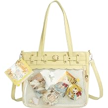 Japanese ita bag with large capacity shoulder crossbody messenger bag with insert kpop tote bag