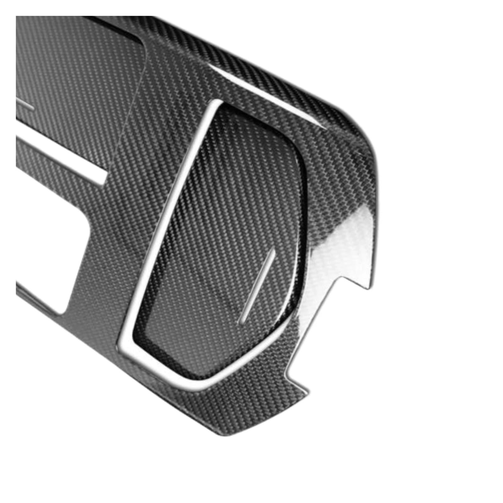 Carbon Fiber Center Style Console Panel Cover Trim Kompatybilny z Maserati Ghibli 2013-2016 Black Gear Shift Auto Części zamienne