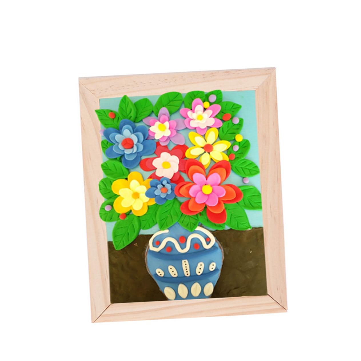 Operitacx 2sets Blank Wooden Painting Frames for Boys and Girls Art Wall Display Stand DIY Decor 2pcs*2