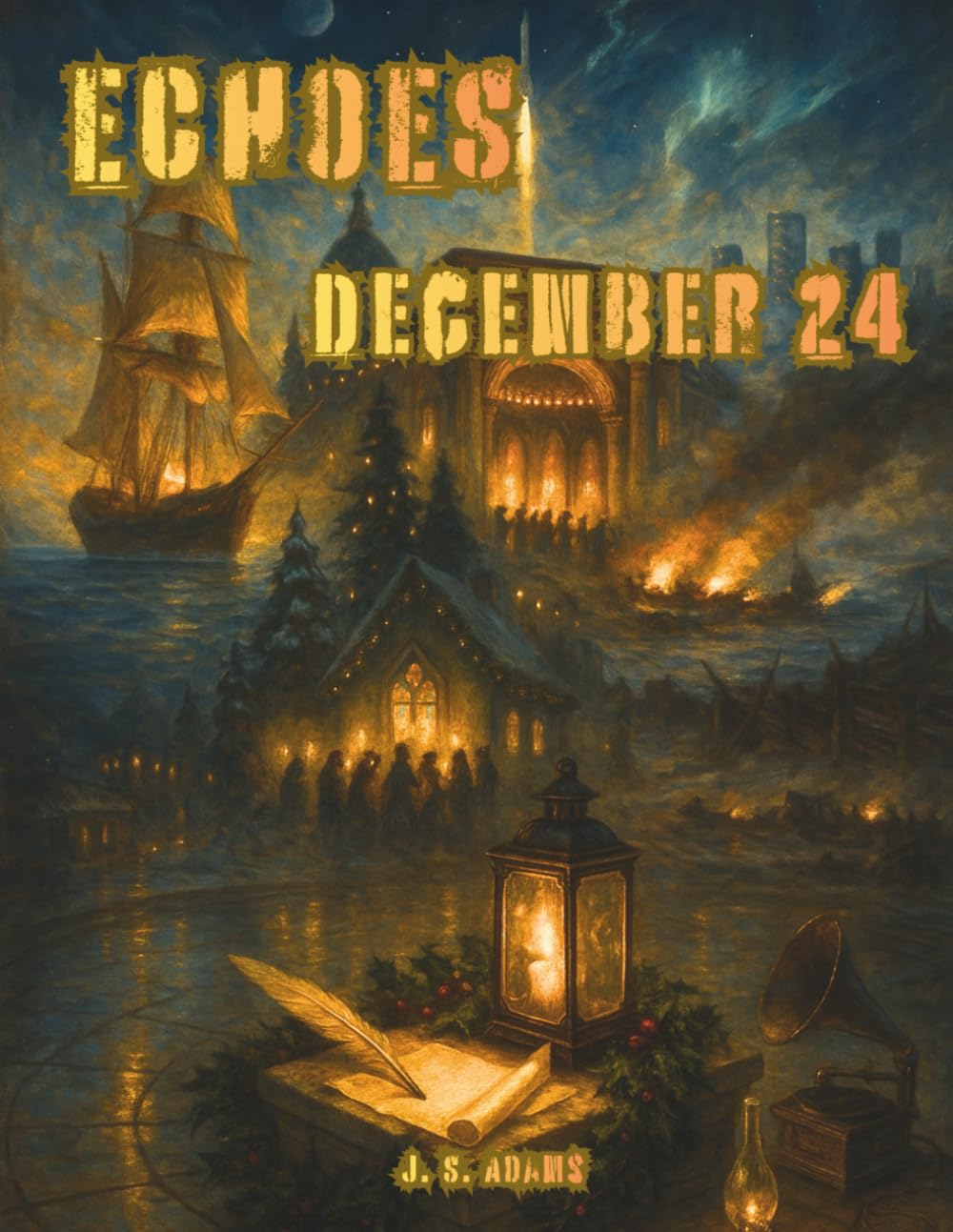 Echoes: December 24: A Coloring Journey Through December 24th in History (Echoes: A Coloring Journey Through History)