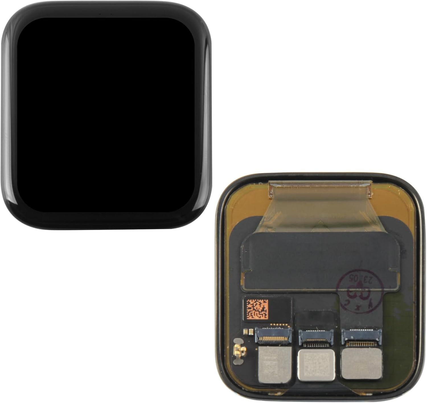 Screen Replacement for Apple Watch Series 5/SE LCD Display for Apple Watch Series 5/SE A2092 A2094 A2156 LCD Touch Screen Digitizer Assembly Replacement Repair Parts Kit 44MM