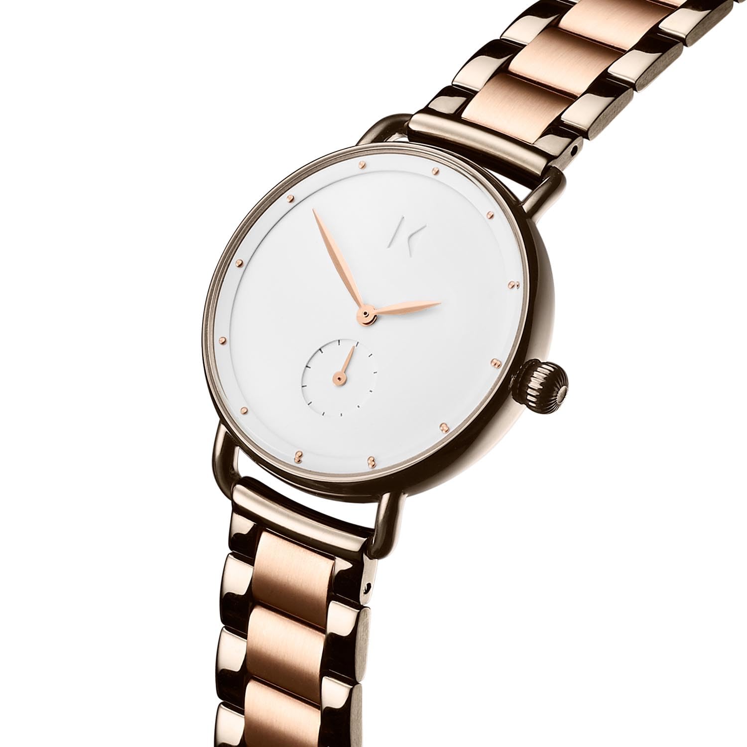 MVMT Reloj Analógico de Cuarzo para mujer con Correa en Acero Inoxidable